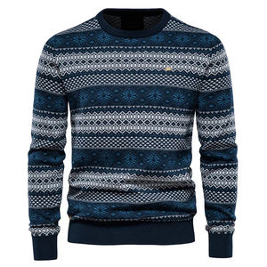 Wholesale Custom <strong>Christmas</strong> Design High Quality USA Size Sweater <strong>Mens</strong> 100% Cotton <strong>Jumper</strong> - Product Image 1