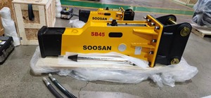 เครื่องตัดไฮดรอลิก SB45ของ Soosan กล่องเครื่องมือมาตรฐานทั้งหมดชุดเครื่องมือสิ่วชุดท่อส่งก๊าซและชุดซีลรับประกันสิบสองเดือน - Product Image 3
