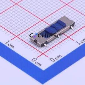 SS-3500S Slide Switch SMD Switch Double Pole Double Throw Rectangle Pin Header SMD Tab 13.6mm - Product Image 1