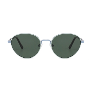 Gafas de Sol Ovaladas con Montura Metálica Completa, Lentes Degradadas, 100% Protección UV, Unisex, Casuales, para Adultos - Product Image 4