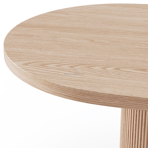 Ferly thiết kế mới rắn gỗ nối dài bằng gỗ hiện đại rãnh bàn ăn - Product Image 4