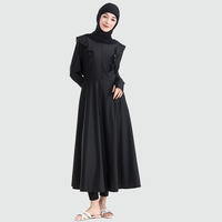 Burkini Modeste Personnalisé avec Logo OEM pour Femmes Musulmanes – Robe de Bain à Manches Longues pour Plage et Piscine