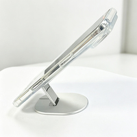 Support de téléphone magnétique flexible en alliage d'aluminium FGX X39 pour ordinateur portable, véhicule, bureau, grand écran