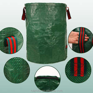 Venda quente Jardinagem Suprimentos Reutilizáveis Quintal Resíduos Coleção Sacos Leve Portátil Lawn Bags com Alças - Product Image 4