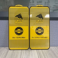 Protection d'écran en verre trempé 3D ultra-fin de 0,33 mm, couverture complète pour iPhone 12 Mini 13 14 Plus 15 Pro Max 16 Pro