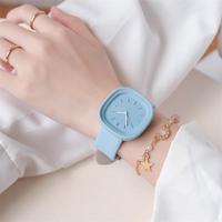Montres pour femmes LP20, mode rose, montres à quartz carrées décontractées pour femmes, montres-bracelets, design simple, montre de sport pour étudiants