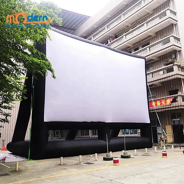 Hot Sale Durable Outdoor Inflatable Movie Screen Inflatable TV Screen Billboard For Advertising