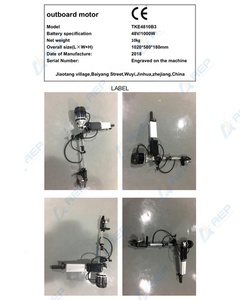 CE Approved Brushless 48v 1000w Boat Engine Motor - Product Image 4