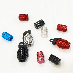 Capuchons de valve de <span class=keywords><strong>pneu</strong></span> de voiture en plastique <span class=keywords><strong>fluorescent</strong></span> personnalisés - Product Image 3