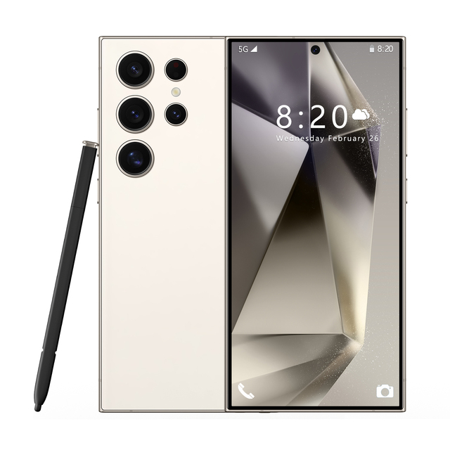 2024 New S24 Ultra Global Edition 5G Smartphone MTK Processor HD Screen Smart Features Including Face Recognition Touch Screen