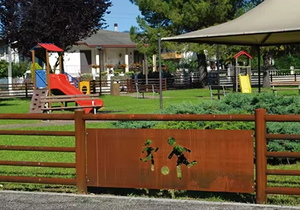 Pantallas Metálicas de Acero Corten Cortadas con Láser, Elegantes Adornos y Decoraciones para Jardín - Product Image 2