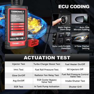 2025 escáner de coche Thinkcar ThinkDiag 2 Universal <span class=keywords><strong>Obd</strong></span> Control bidireccional Función de Sistema completo Obd2 herramienta de diagnóstico para coche - Product Image 5