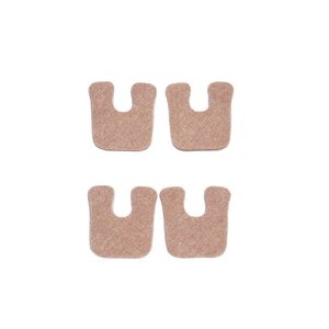 สติกเกอร์ติด<span class=keywords><strong>เท้า</strong></span>ทำจากขนแกะรูปตัวยูสำหรับผิวข้าวโพดและแผ่นกันรอยถลอกที่<span class=keywords><strong>เท้า</strong></span> - Product Image 3