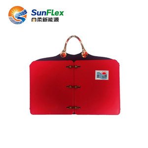 Panel Solar Plegable SunFlex Back-Contact (BC) <span class=keywords><strong>de</strong></span> 110W con Bolsa <span class=keywords><strong>de</strong></span> Transporte <span class=keywords><strong>de</strong></span> Color Personalizado para Uso en Exteriores y Energía Limpia - Product Image 1