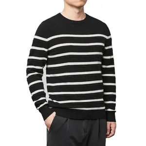 OEM/ODM latest fashion pullover men's sweaters knitted sweater man sweater