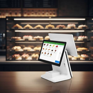 หน้าจอคู่ขนาด 15.6 11.6 นิ้ว พร้อมเทอร์มินัลคู่และระบบ POS - Product Image 1