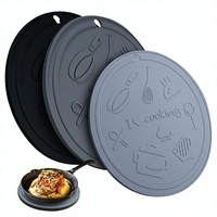 Sous-plats en silicone de qualité alimentaire pour comptoirs de cuisine, 5,9 pouces, résistants à la chaleur, pour casseroles et poêles