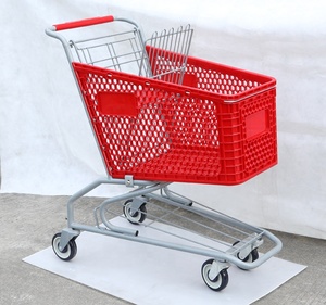 Shopping Baskets on Wheels <strong>Pull</strong> <strong>Trolley</strong> - Product Image 5