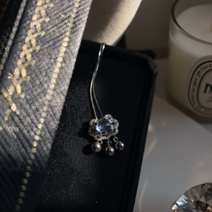 Vendita calda moda moda graziosi gioielli da donna di perle d'acqua dolce collane di perline con chiave croce di luna disponibili all'ingrosso - Product Image 1