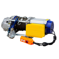 Treuil électrique de levage en alliage d'aluminium et acier, neuf et économique, 2 tonnes, avec câble métallique de 30 m et moteur 100 % cuivre, télécommande