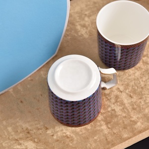 Tasse à lait en porcelaine fine à motif stéréoscopique classique, best-seller - Product Image 6