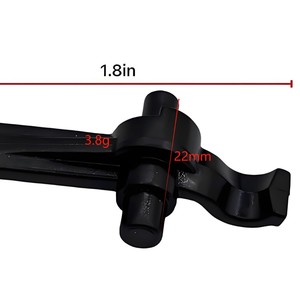 แคลมป์ประแจกระแทก 1.8 นิ้วเหล็กคาร์บอนสำหรับอะแดปเตอร์ DeWalt CMEBL712 DCBL722B DCBL722P1 - Product Image 3