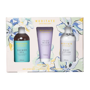 Prix d'usine, vente en gros, best-seller : Coffret cadeau <span class=keywords><strong>spa</strong></span> pour le bain comprenant gel douche, nettoyant visage et lait corporel pour le nettoyage. - Product Image 2
