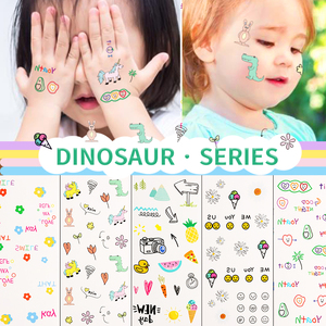 Nhà Máy Tùy Biến Bán Buôn Trẻ Em Không Thấm Nước Tạm Thời Cơ Thể Hình Xăm Sticker Độ Bền In Thiết Kế - Product Image 2