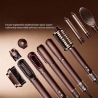 Ultra Styler 6-en-1, multi-styler électrique ionique pour cheveux, avec boîte cadeau, logo personnalisé, 1400W, haute vitesse, pour les voyages
