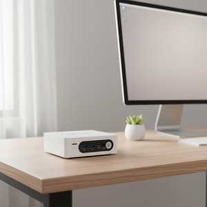 NUC-N100 inyuda มินิพีซีสำนักงานใหม่ <span class=keywords><strong>Windows</strong></span> 10 Intel Celeron Quad Core DDR4 8GB RAM 256GB SSD แบบพกพาธุรกิจ us/cn ปลั๊ก - Product Image 1