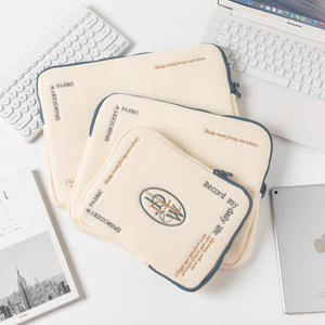 Nouvelle <span class=keywords><strong>pochette</strong></span> de <span class=keywords><strong>tablette</strong></span> de Style minimaliste Ins 11 pouces sac d'ordinateur portable pour <span class=keywords><strong>Apple</strong></span> 13 15 pouces <span class=keywords><strong>pochette</strong></span> de rangement de protection Portable - Product Image 1