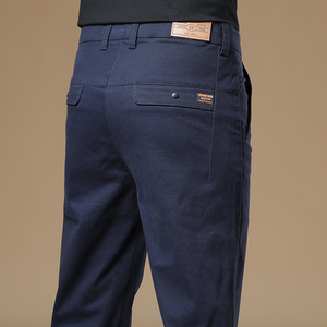 Men's retro jeans with a washed texture design - Product Image 5