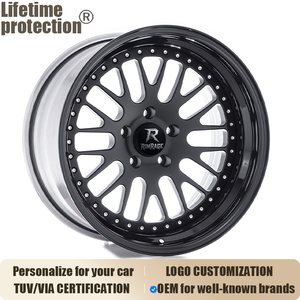 Rines Forjados CCW CLASSIC de 3 Piezas, Aleación de 17-22 Pulgadas para Mercedes-AMG, Porsche 911, <span class=keywords><strong>Chevrolet</strong></span>, BMW M4, Ford, Nissan GT-R, 5x114.3, 5x120 - Product Image 1