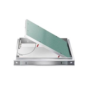 Painel de Acesso Oculto em Gesso Acartonado Quadrado para Teto, Resistente ao Fogo e à Água, 400x400mm, para Uso em Hospitais, Shoppings e Hotéis - Product Image 1