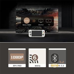 Retroid Pocket 4 Pro 8 + 128GB Android 11 Consola de videojuegos portátil con comunicación Wi-Fi Reproductor portátil de mano - Product Image 3