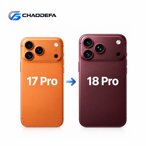 Kit de réparation ChaoDeFa DIY pour coque arrière en verre avec petites pièces personnalisées pour iPhone 17 Pro à 18 Pro - Product Image 1