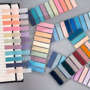 กระดาษโน้ตแบบมีกาวในตัวหลากสีสันแบบโมรันดี ใช้งานง่ายและลอกออกได้ ช่วยจัดระเบียบสำนักงาน-1 ชิ้น ผลิตจากวัสดุ PET - Product Image 4