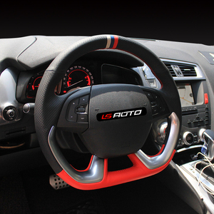 Accessori interni Auto coprivolante per citroen spaziatore 2013-2019 2020 2022 avvolgente volante in alcantara - Product Image 2