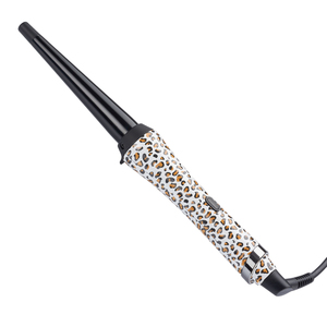 <span class=keywords><strong>Fer</strong></span> à friser à cône rotatif anti-brûlure de haute qualité pour créer un curling naturel. - Product Image 1