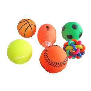 Toys for Pets Sound Football Basketball Rugby <b>Baseball</b> Tennis Dog and Cat Toys Sports Pet <b>Ball</b> Interactive Movement Toy - Product Image 1