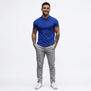 Diseño personalizado liso de manga corta para hombre deportes uniforme hombres Polo camiseta para hombres - Product Image 1