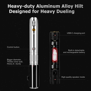 NEXUSSABERS Infinite Color Changing Lightsaber | XenoV4 Tech APP | Heavy Dueling RGB Pixel <strong>Saber</strong> | OEM Fast Shipping - Product Image 5