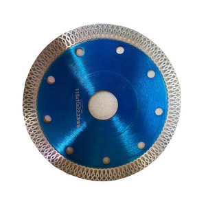 Disque de coupe pour carrelage et porcelaine, norme EN13236, 4, 4,5, 5, 6, 7, 9, 10, 12 pouces, maille X de 1,2 mm - Product Image 1
