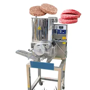 Elektrische große voll automatische Kartoffel-Rindfleisch-Burger-Patty-Fleisch-Schnitzel, die Formung machen, machen Maschine Hühnern uggets Maschine