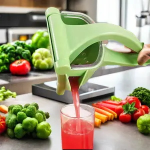 Small Manual Handheld Lemon & Vegetable Juicer Non-Electric Functional Tool for Fruits and Vegetables