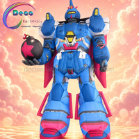 Robot Mecha Gonflable pour Convention de Bandes Dessinées, Événement Ludique, Affichage en Centre Commercial, Décoration de Fête pour Enfants