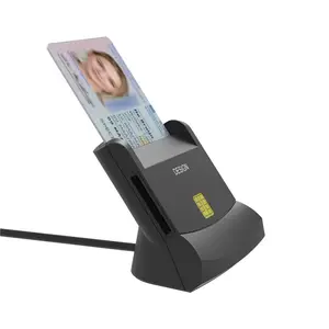 带USB接口SIM/ID/ATM/IC支付卡银行信用芯片的迷你智能卡读卡器和写入器