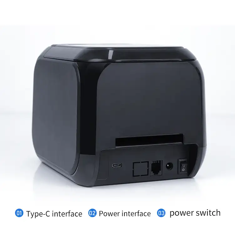 נייד קופה מיני מדפסת תרמית עם כחול-שן USB Lan קבלה הדפסת מכונת כרטיס מדפסת