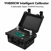 Calibrador de Presión de Aire Portátil YH800CW, Totalmente Automático, de Vacío a 60 bar, Pantalla Táctil, Registro de Datos, Calibración y Prueba
