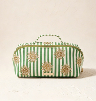 Sac de rangement de voyage vide personnalisé avec logo brodé, fermeture éclair, pour maquillage et articles de toilette, idéal pour les cadeaux promotionnels et l'emballage cosmétique pour femmes